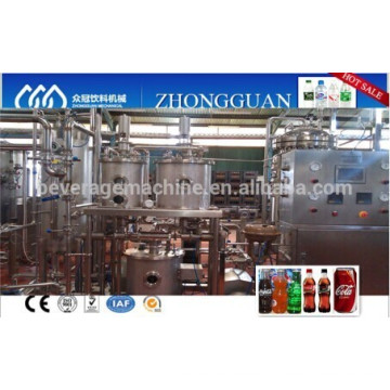Automatic carbonated beverage drink mixer